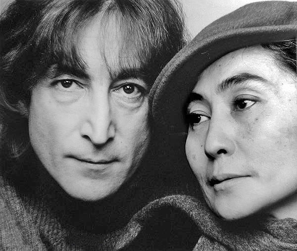 John Lennon and Yoko Ono in New York City, 1908
